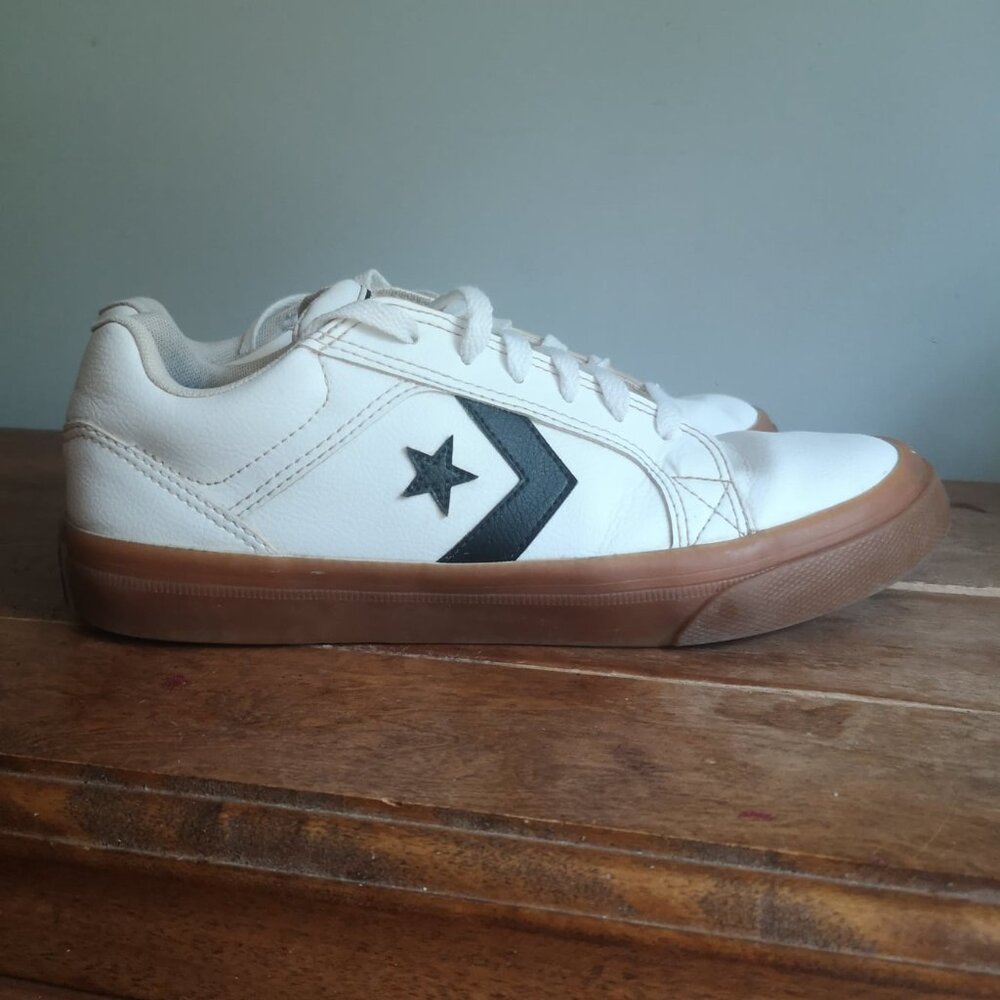 Converse White and Black Sneakers